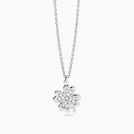 Collana Mabina Donna in Argento Diamante Lab Grown 0.12 Ct 553921 - 553921